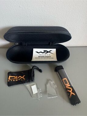 Replacement Lenses & Case - Black